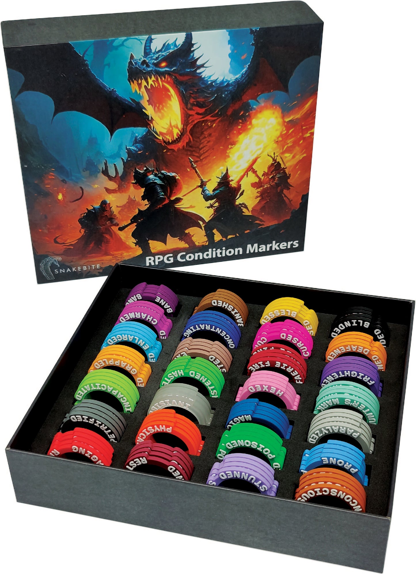 FINAL SALE!!! RPG Condition Markers - Box of 112