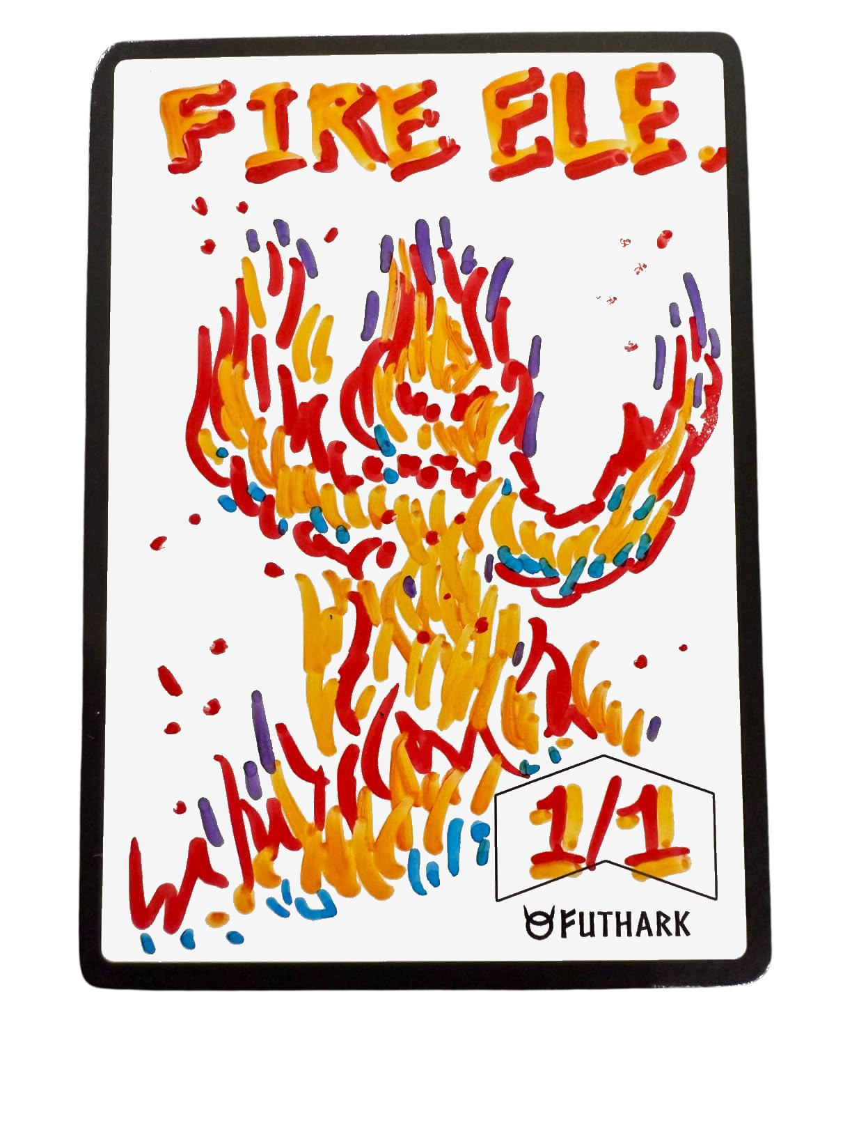 Erasable MTG Tokens – Set of 60 Double-Sided Proxy Cards for Magic: The Gathering