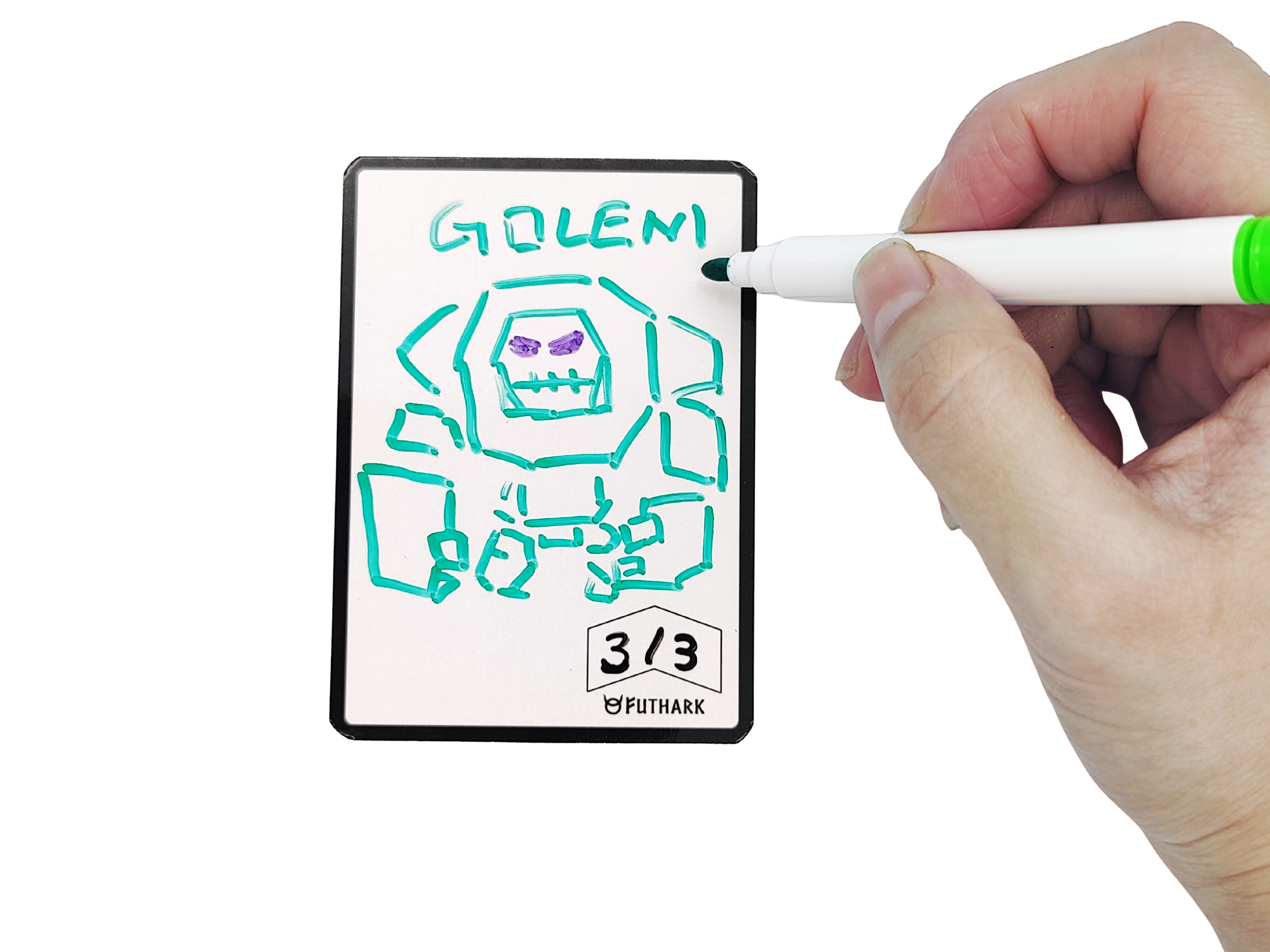 dry erase cards mtg - Khans of Tarkir 25 double InfiniTokens Dry Erase Tokens are