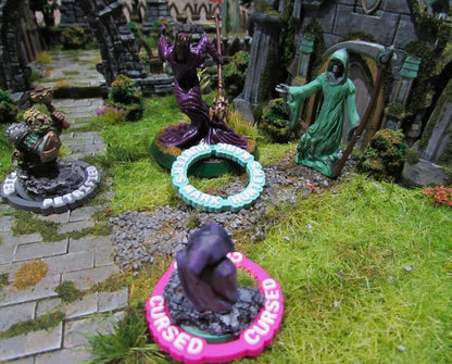 RPG Condition Markers – 112 Rubber Rings for D&D