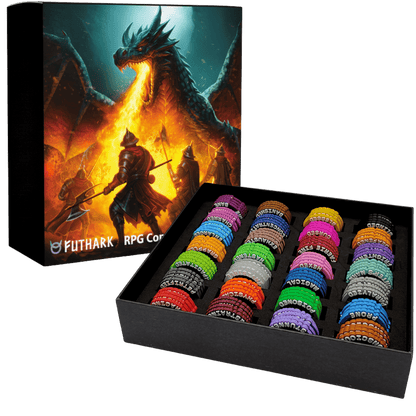 RPG Condition Markers – 112 Rubber Rings for D&D